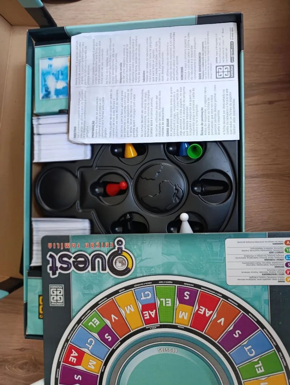 Jogo de Tabuleiro Quest Edição Família Completo - Jogos de Vídeo