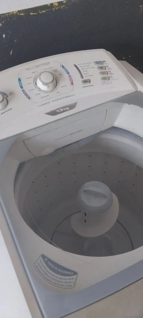 Máquina eletrolux 13kg funcionando perfeitamente 