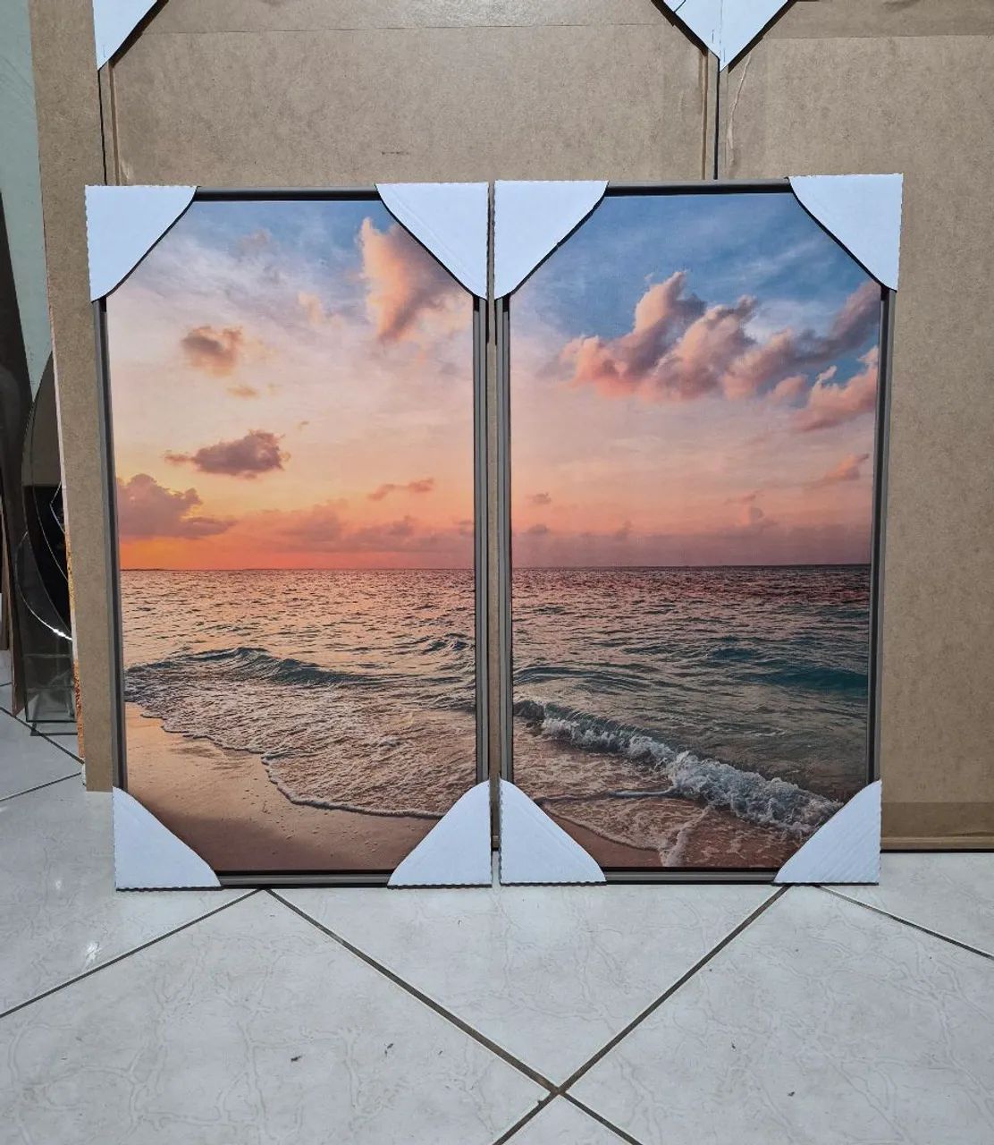 Telas canvas conjunto 2 partes - Foto 3