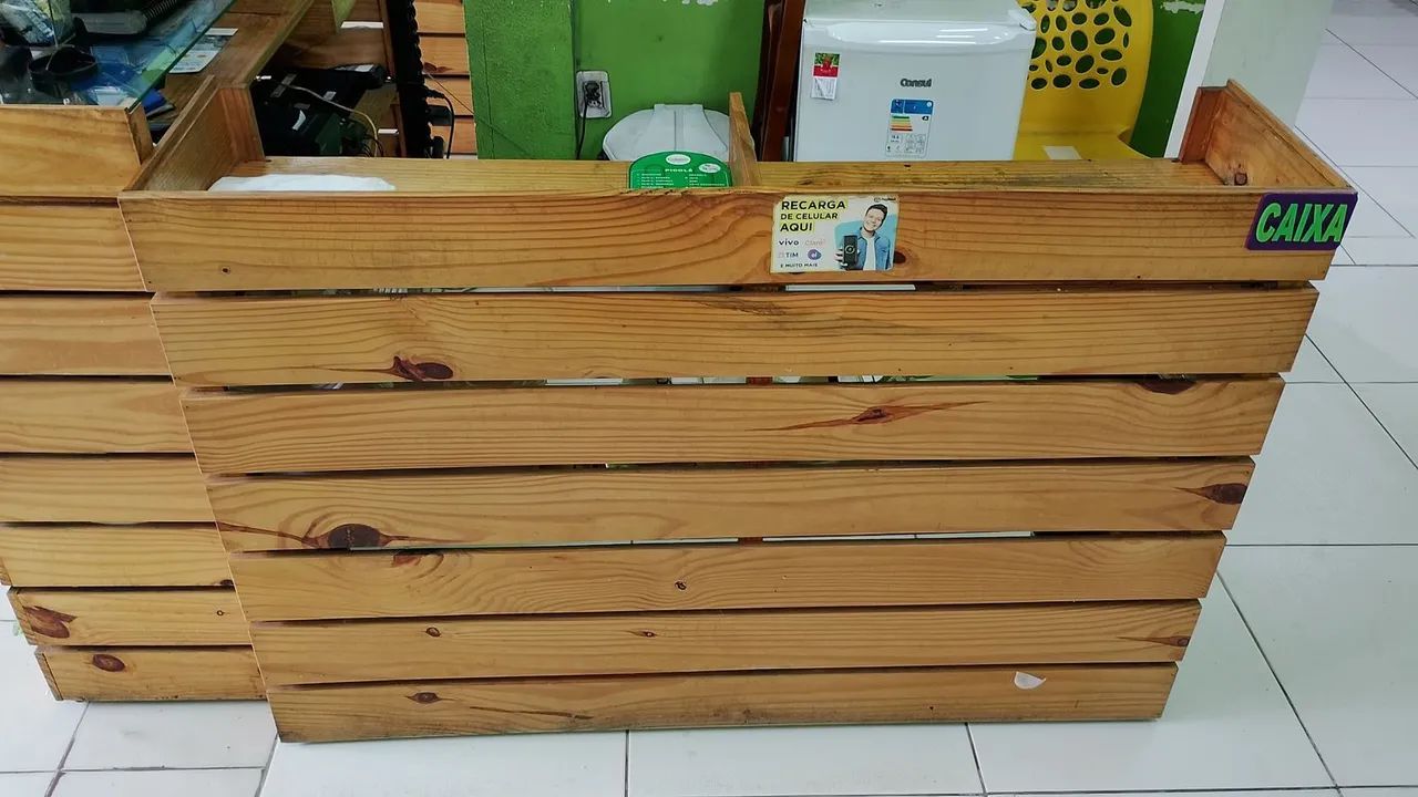 Vendo balcões de madeira - Foto 2