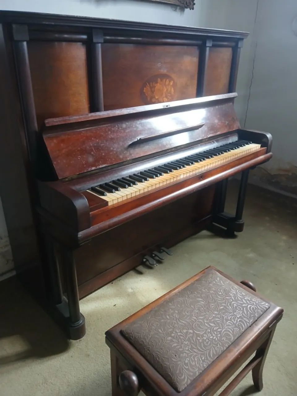 Piano Vertical da Marca Brasil conservadíssimo!! - Foto 2