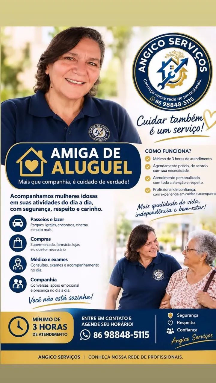 AMIGA DE ALUGUEL 