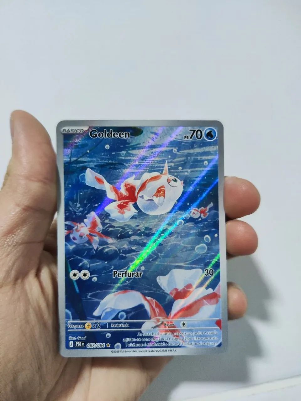 Carta pokémon Goldeen (087/084) - Foto 4