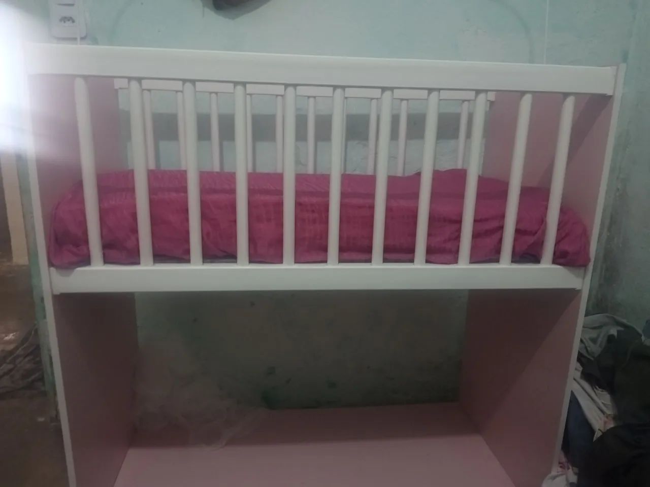 Mini berço em perfeito estado  - Foto 3