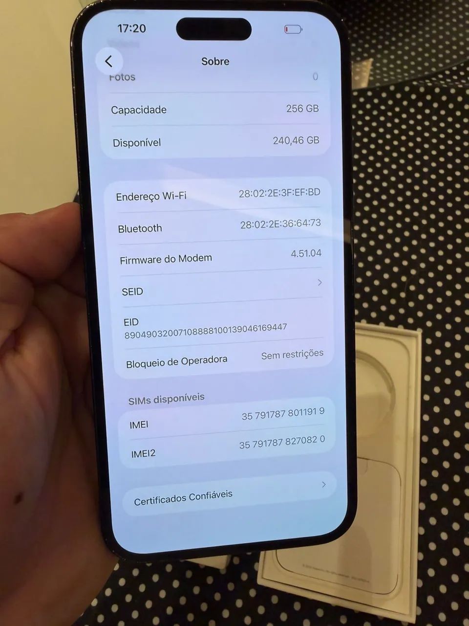 IPHONE 14 PRO MAX 256G - Foto 5