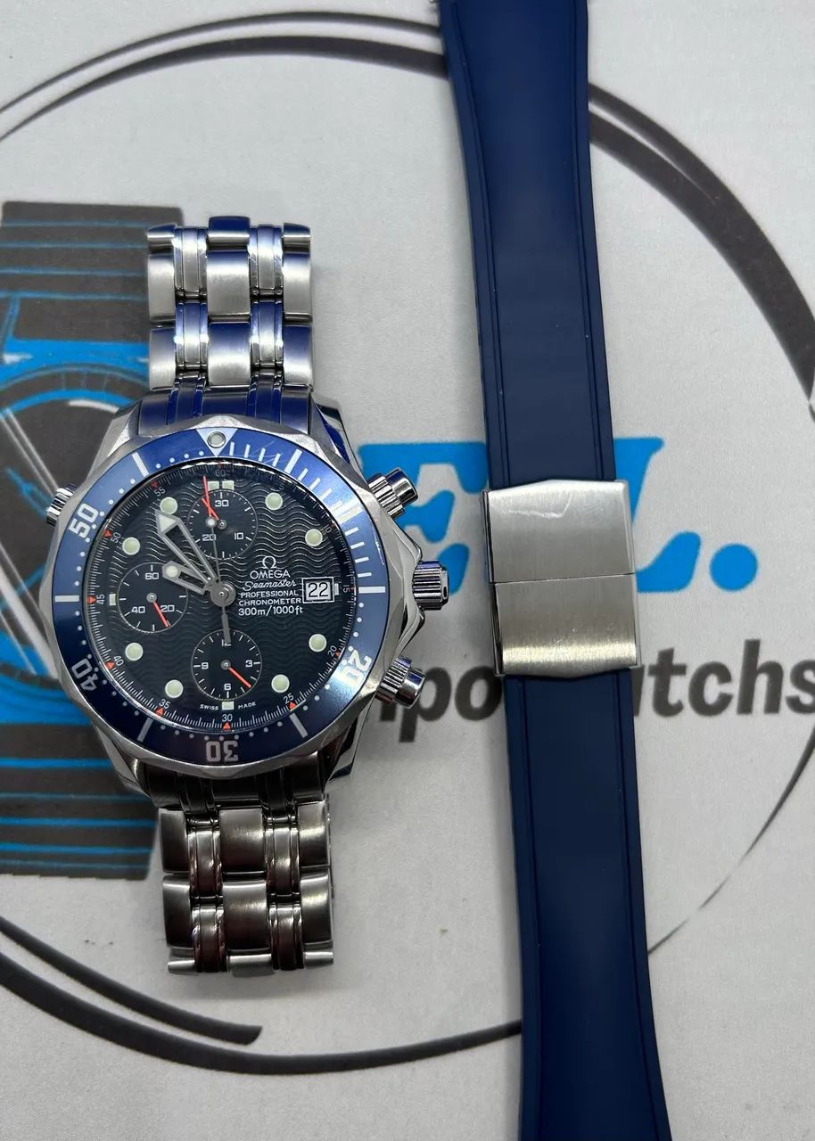 Relógio Omega Seamaster automático crono  - Foto 2