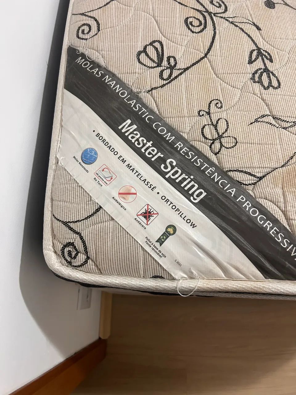 Cama box com baú solteiro  e cama auxiliar  - Foto 2
