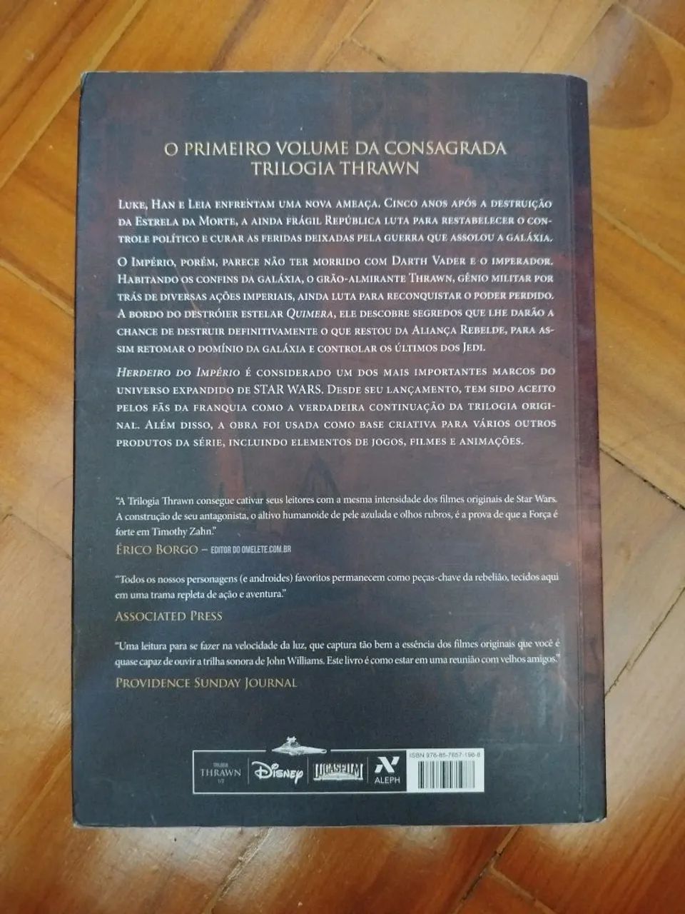 Livro Star Wars Herdeiro do Império - Foto 2