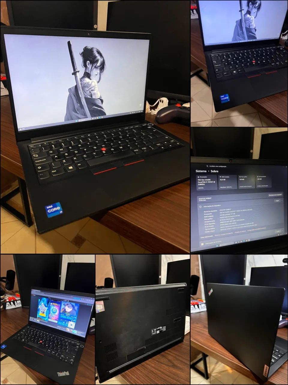 Notebook Lenovo ThinkPad E14 - Intel Core i7, 32GB RAM e SSD 256GB