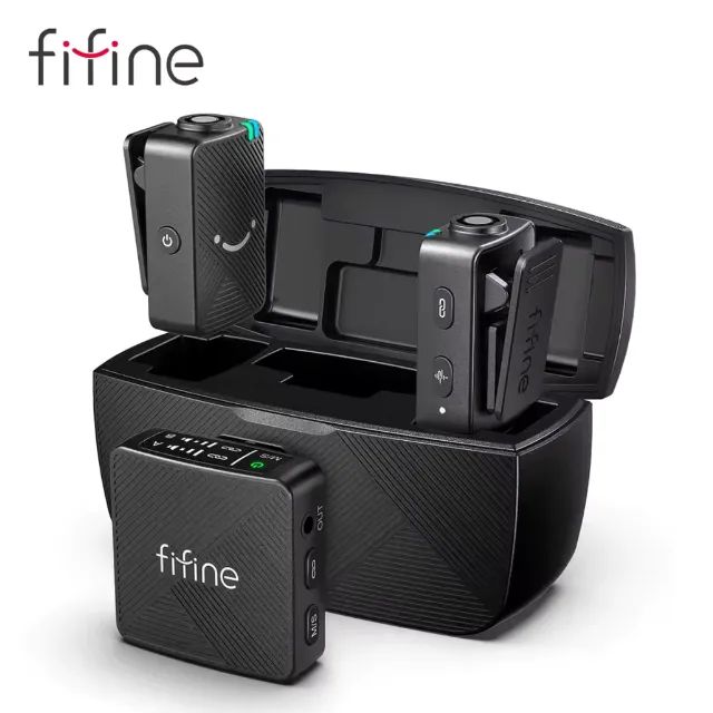Microfone fifine M9 lapela Lacrado novo - Foto 3