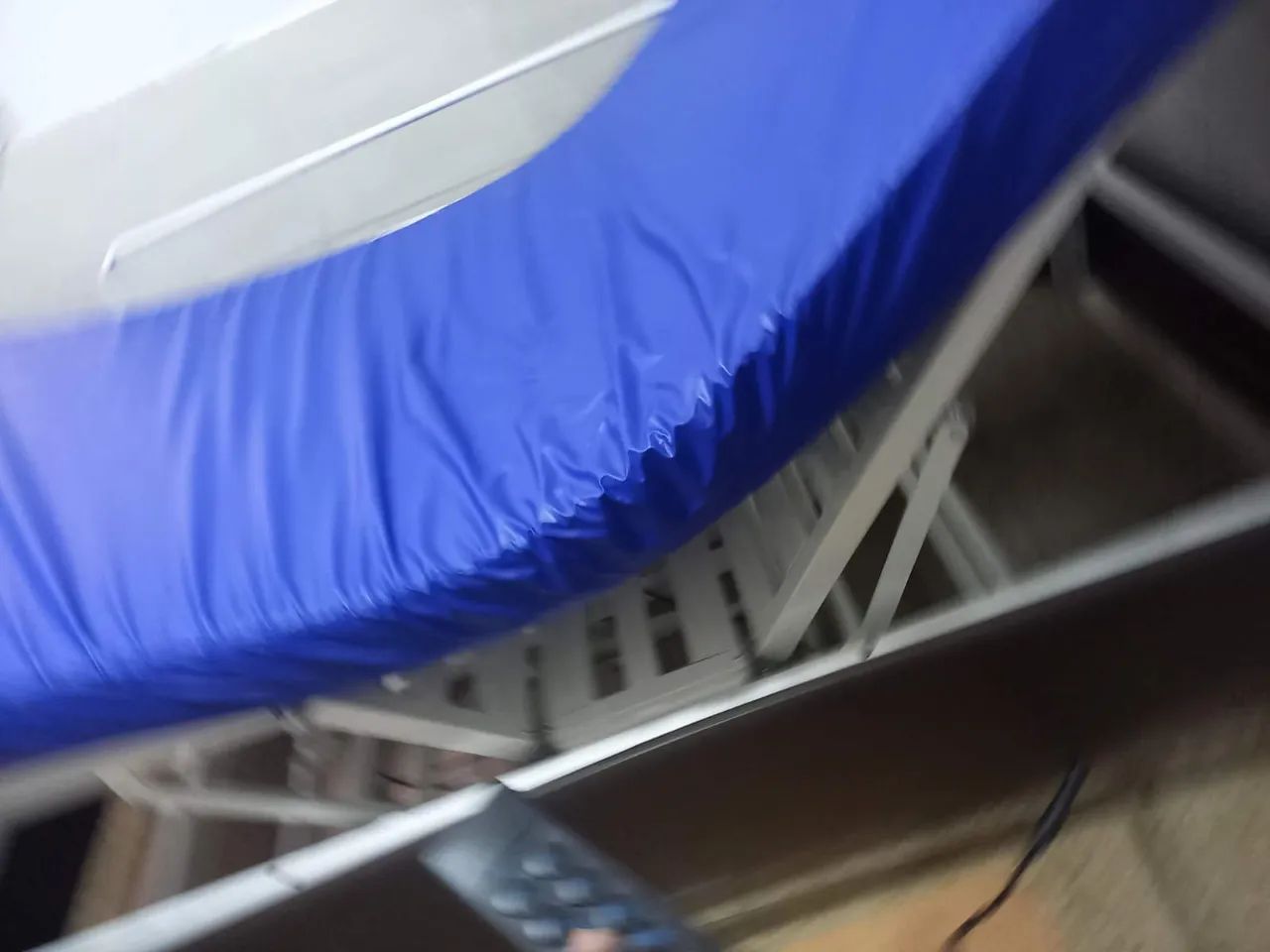 Cama articulada elétrica motorizada Elevação Grades + Colchão - Foto 4