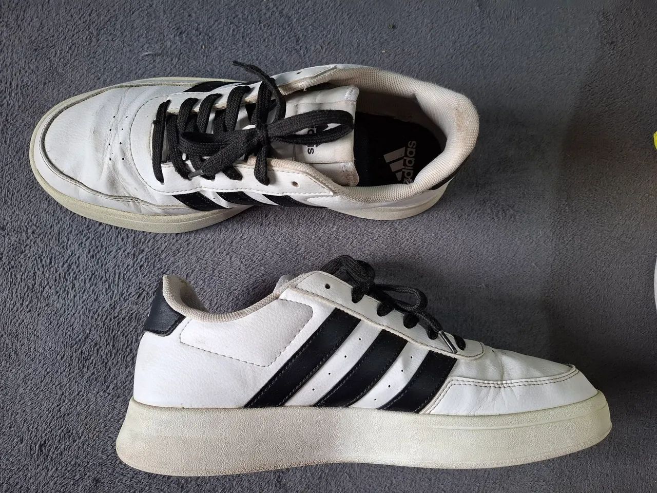 Tênis Adidas original BREAKNET 2.0 usado - Foto 3