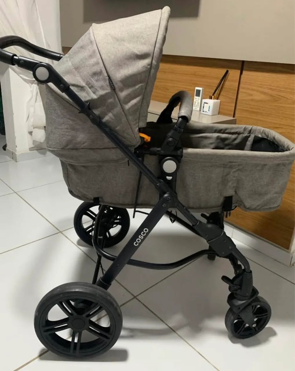 Carrinho de bebê cosco - valor negociável  - Foto 4