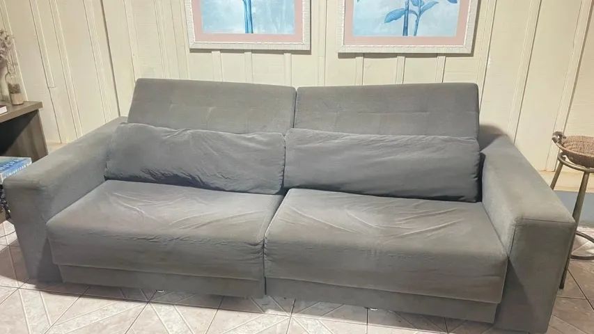 Sofá retrátil 4 lugares - Foto 4