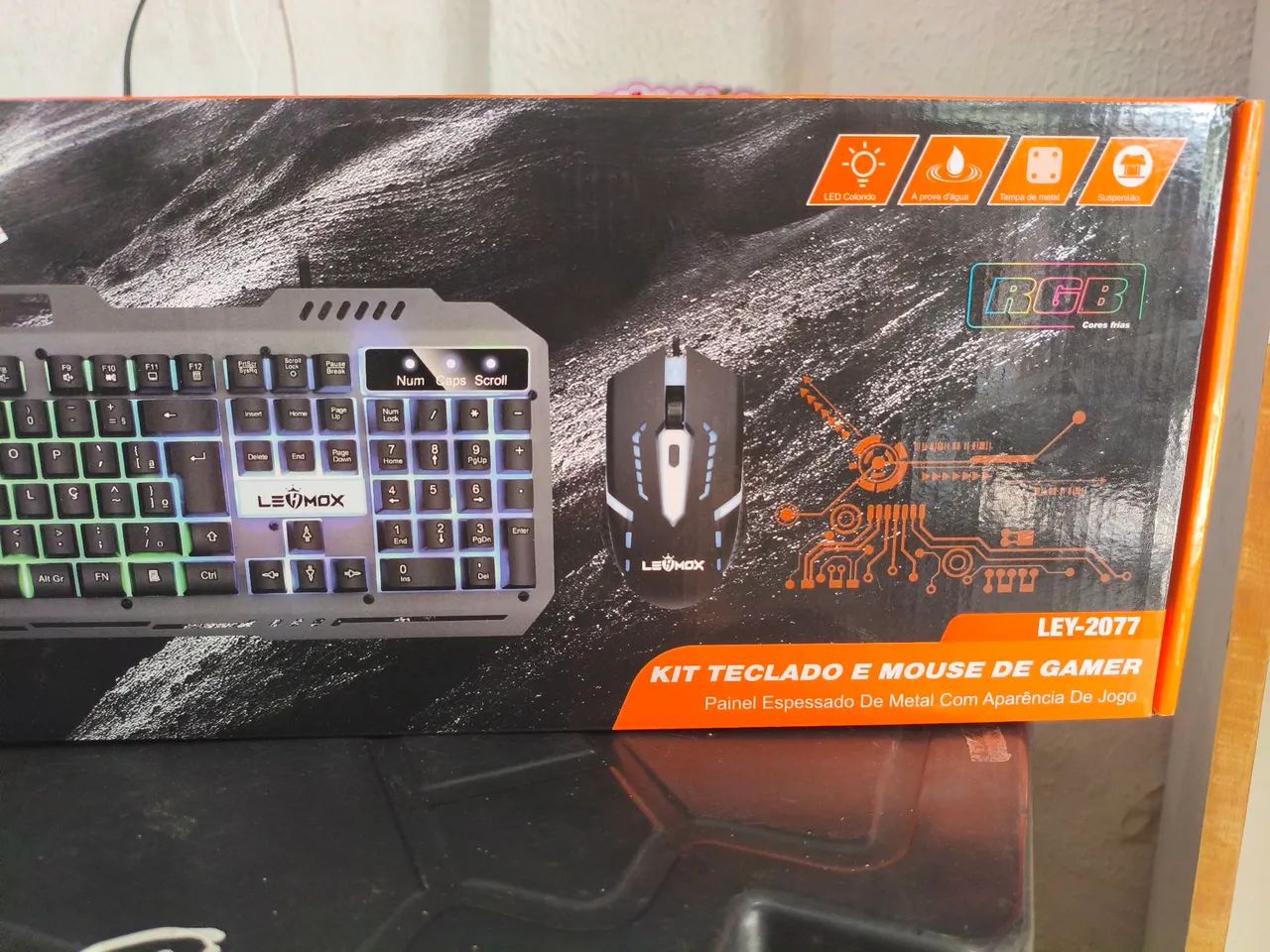 Kit Teclado e Mouse Gamer - Foto 4