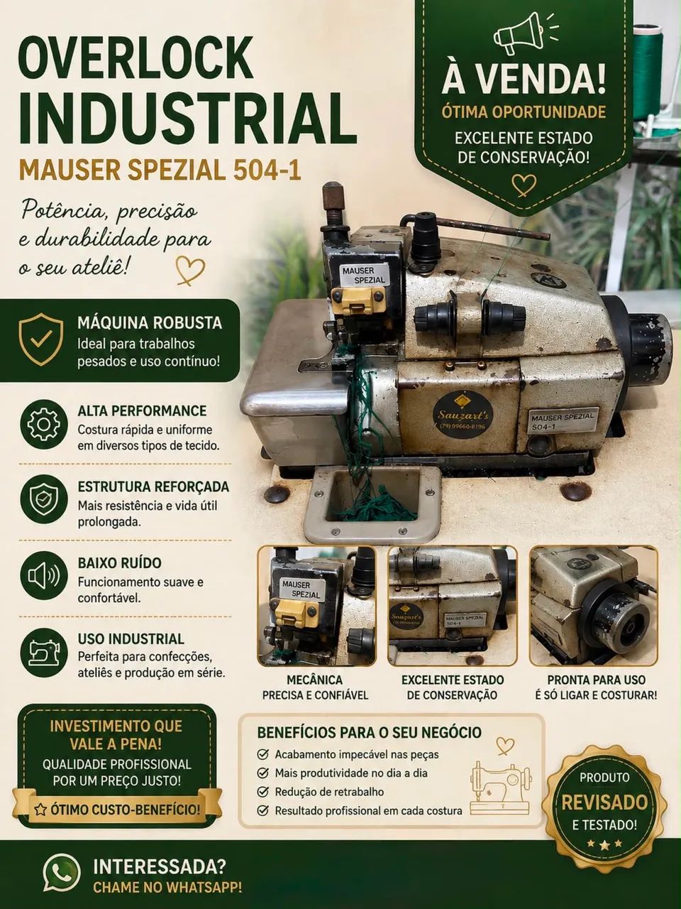 Máquina de costura 