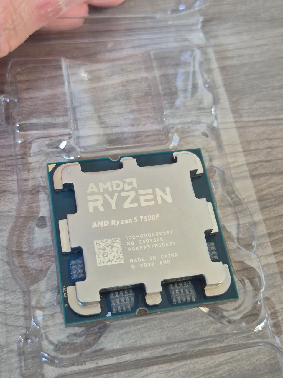 Processador Am5 Ryzen 5 7500F DDR5 OEM  - Foto 2