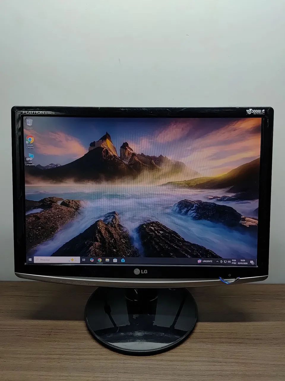 Monitor LG Widescreen LED de 19 Polegadas 75 Hz ( 3 meses de garantia ) - Foto 2