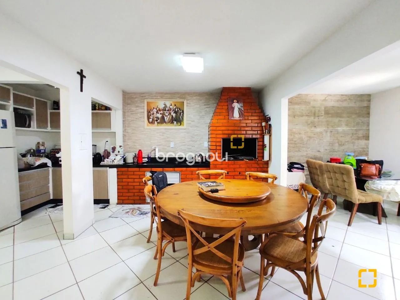 Casa com 6 Quartos (2 suítes) | Suíte Master Com Hidro em São José/SC - Foto 5
