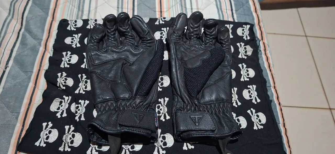 Luvas originais Thiumph xg - Foto 3
