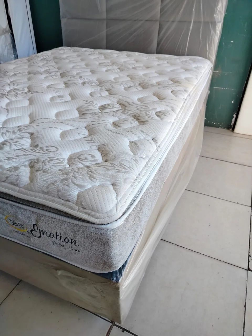 Cama Box Queen HIGIENIZADA ENTREGO GRÁTIS  - Foto 2