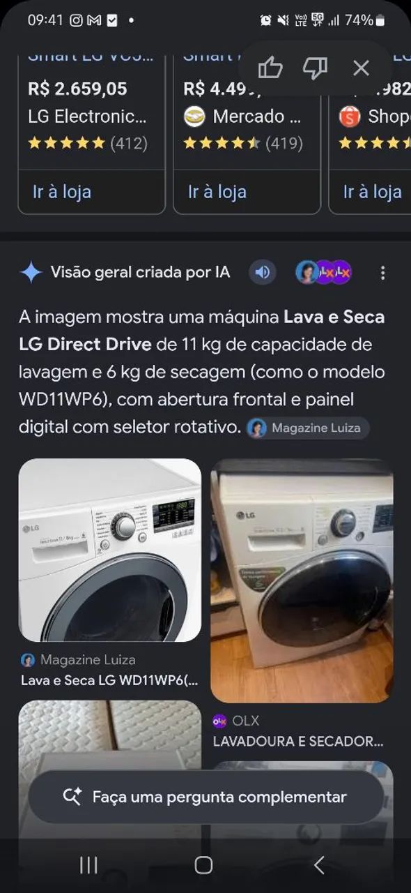 Lava e seca lg - Foto 4