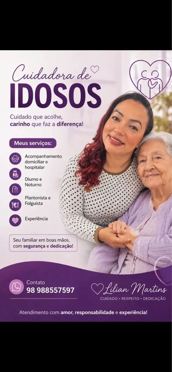 Cuidadora de idosos 