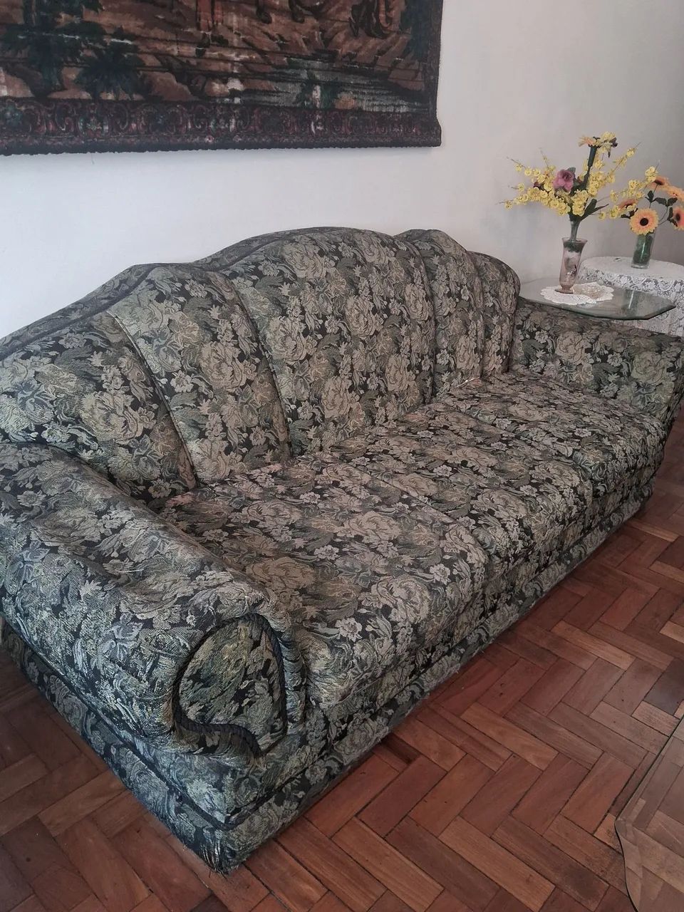 Lindo sofa 3 lugares - Foto 2