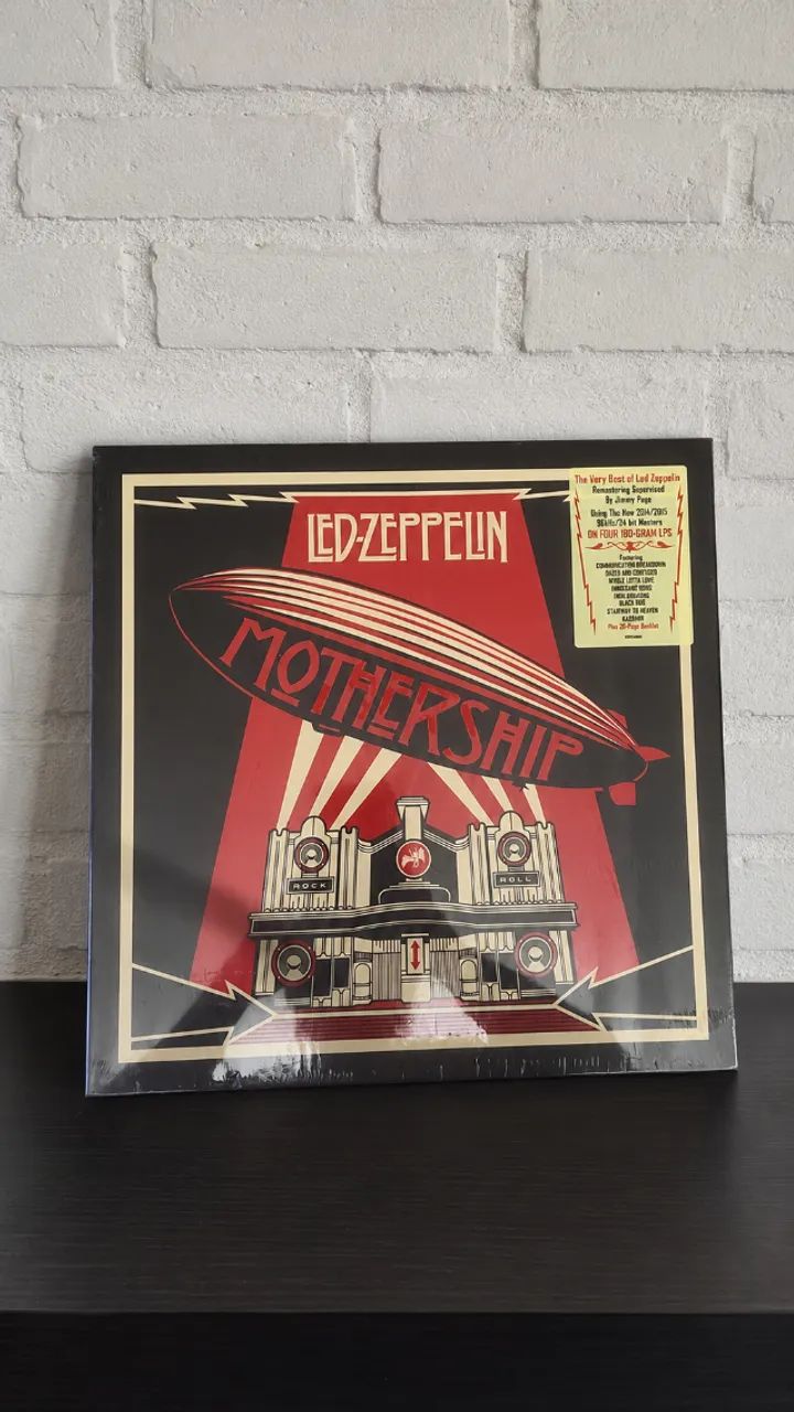 Led Zeppelin - Mothership. Box importado e lacrado com 4 LPs - CDs