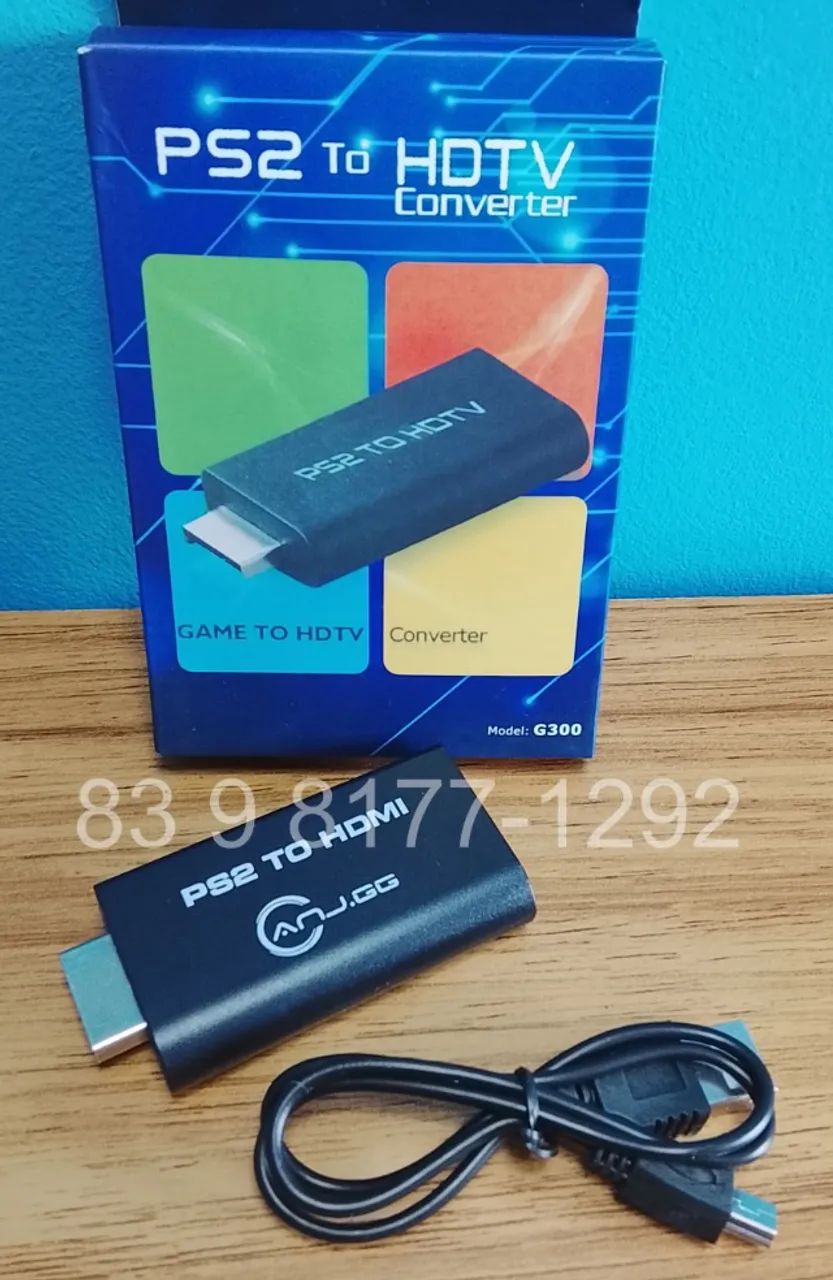 Adaptador PS2 / HDMI Conversor