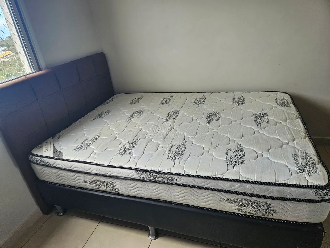 Cama Casal com cabeceira!