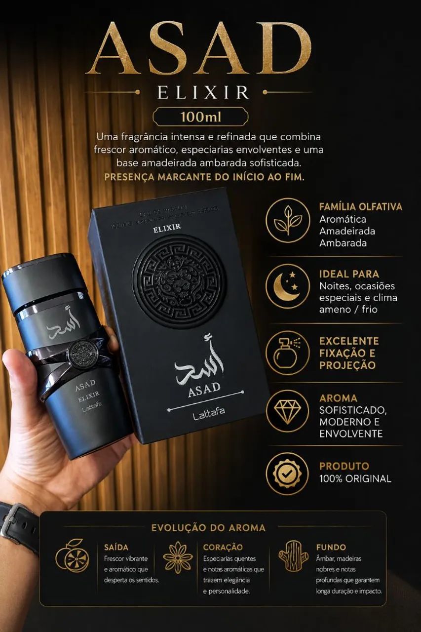 Lattafa | ASAD Elixir EDP 100ml