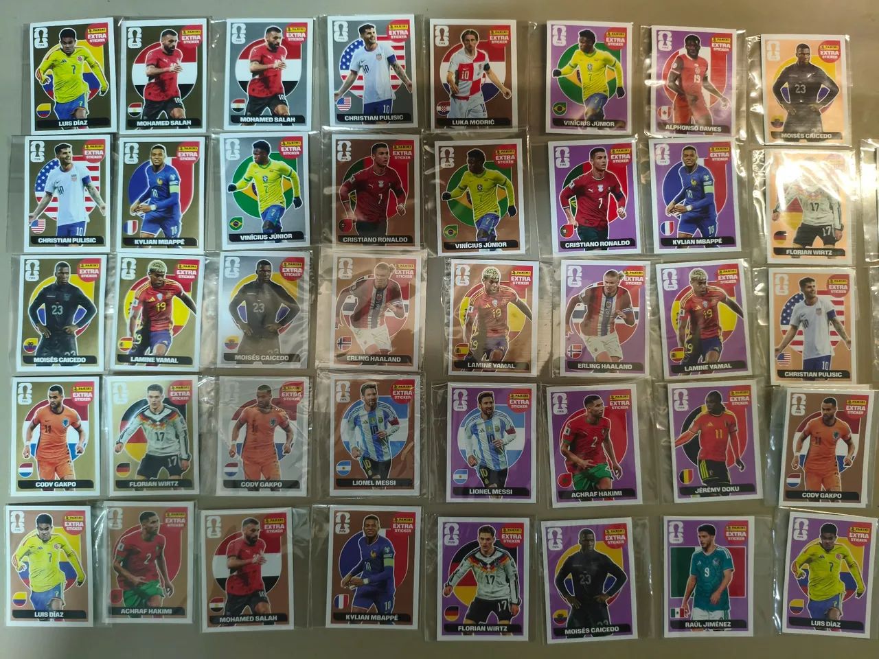 Figurinhas Legends - Copa 2026