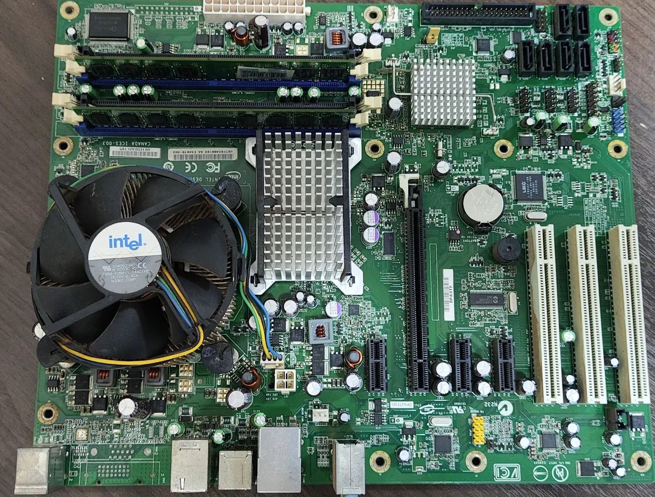 Kit placa mãe intel