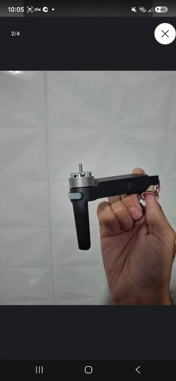 Braços Drone Sjrc F11S 4K Pro  - Foto 4