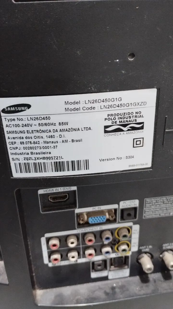 TV Samsung 26 polegadas C/conversor integrado  - Foto 5