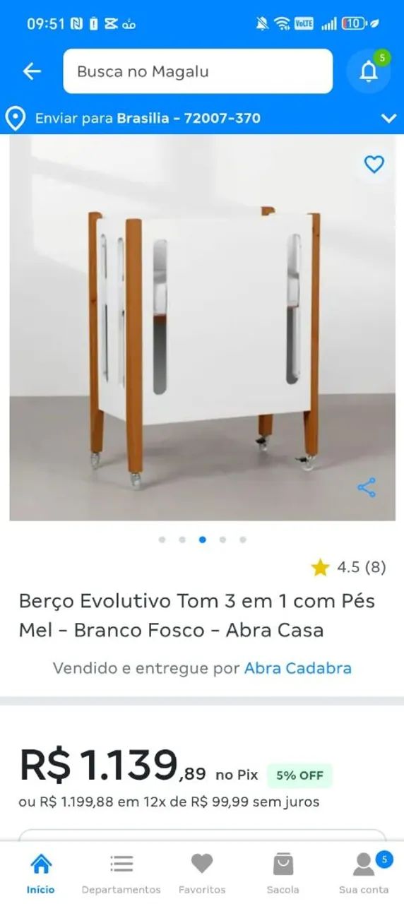 Berço 3 em 1 - Foto 5