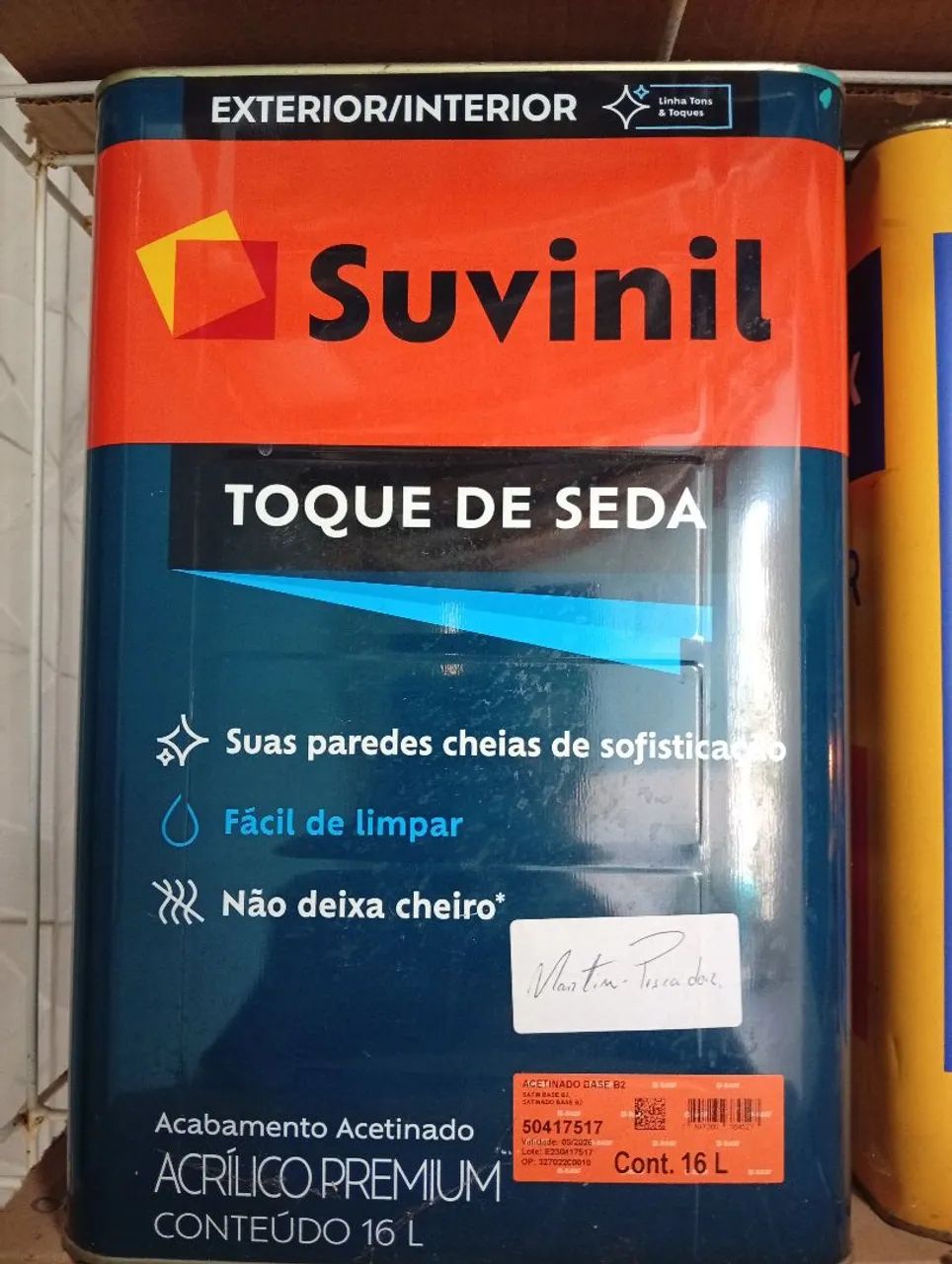 Suvinil toque de seda 