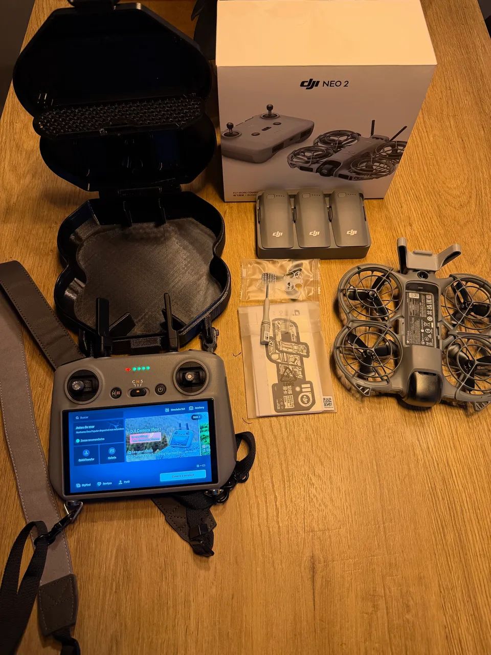 Drone dji neo2 combo novíssimo  - Foto 2