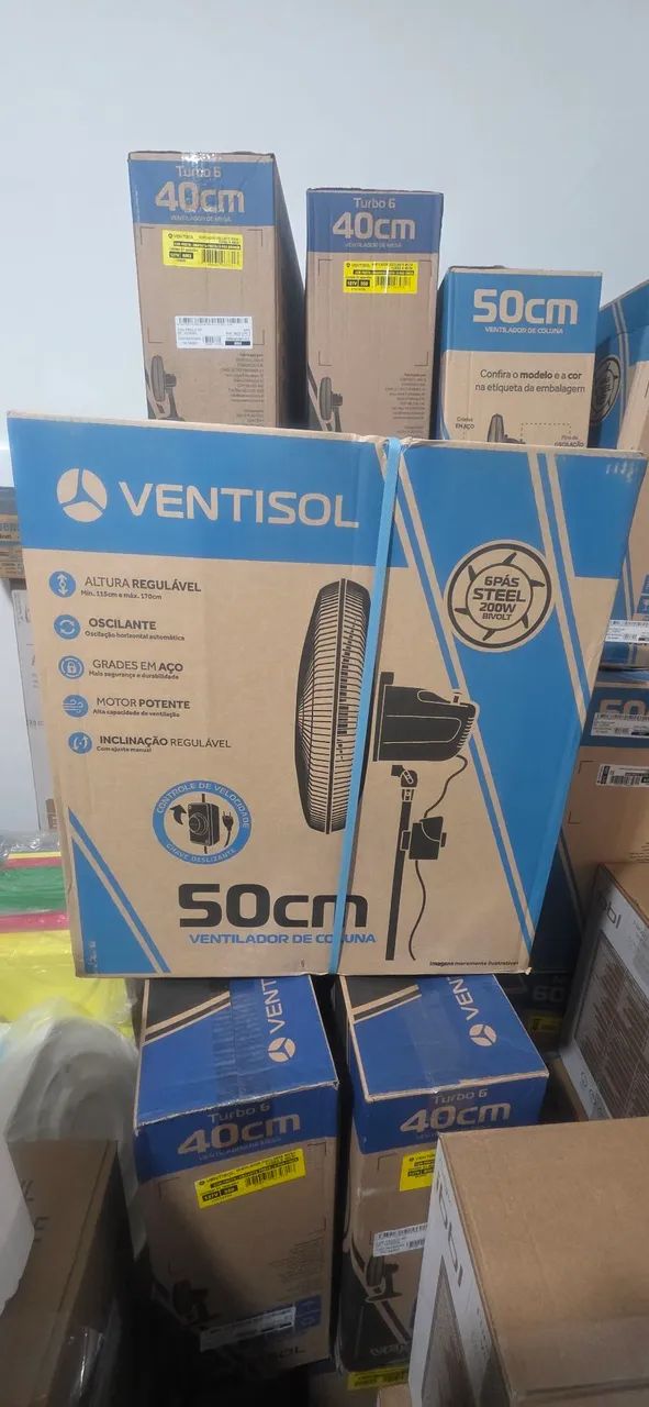 Ventilador de coluna 50cm bivolt - Foto 3