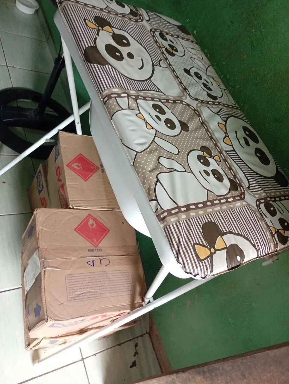 Banheira com trocador 