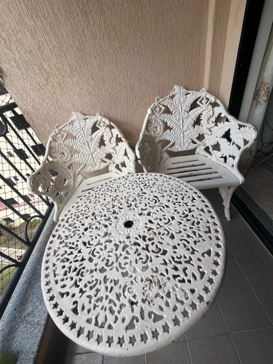 Conjunto mesa e cadeiras jardim  - Foto 4
