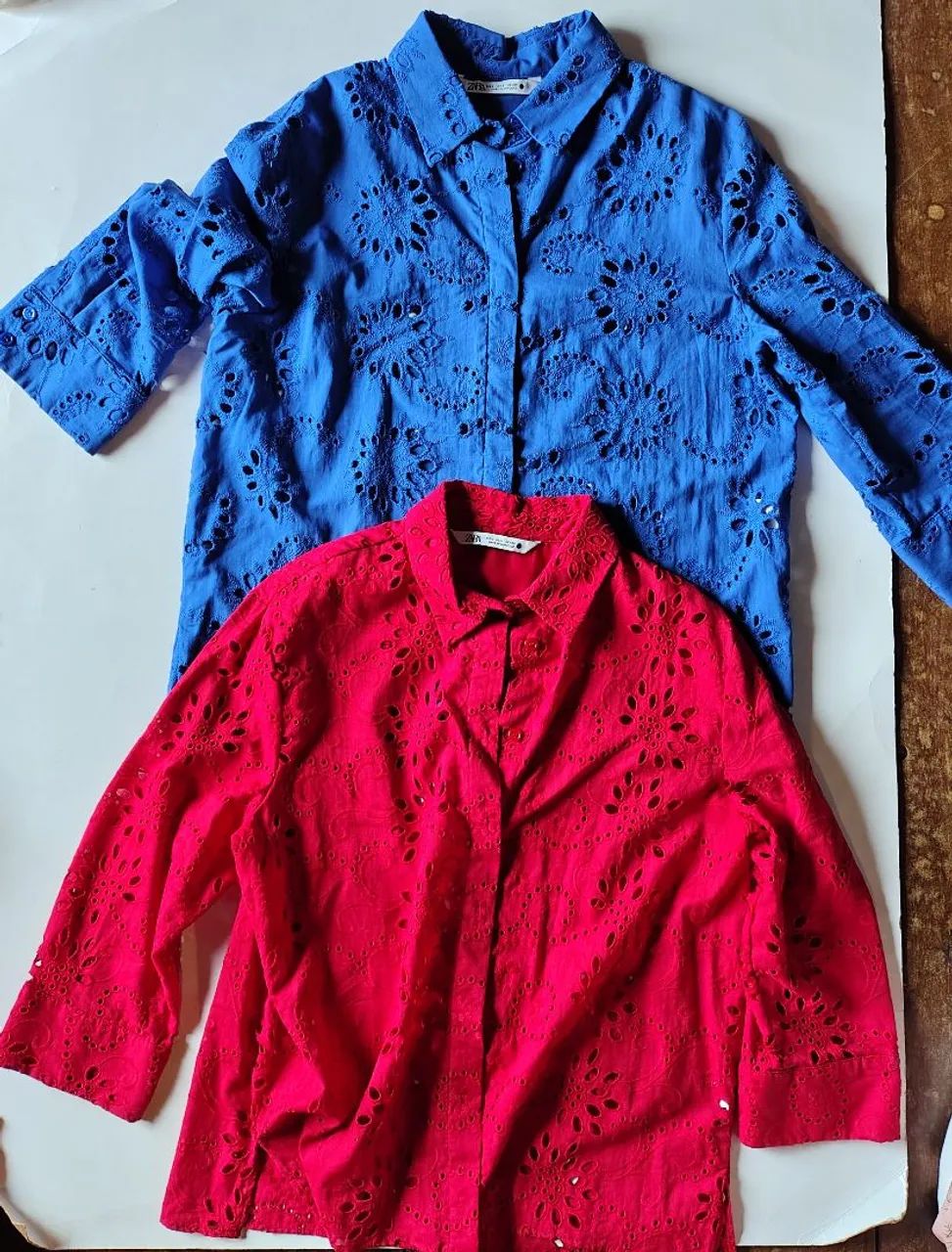 Camisas Zara femininas  - Foto 3