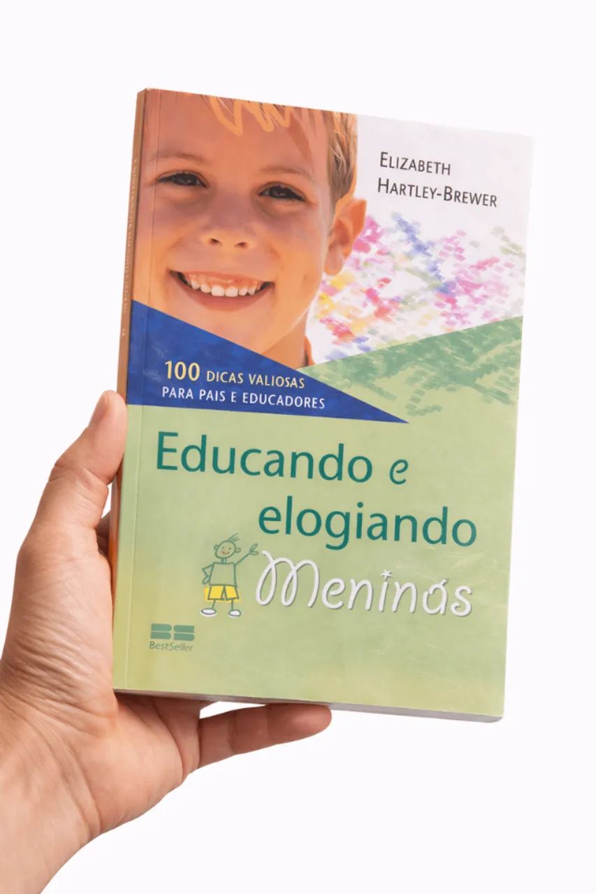 livro educando e elogiando meninos | novo