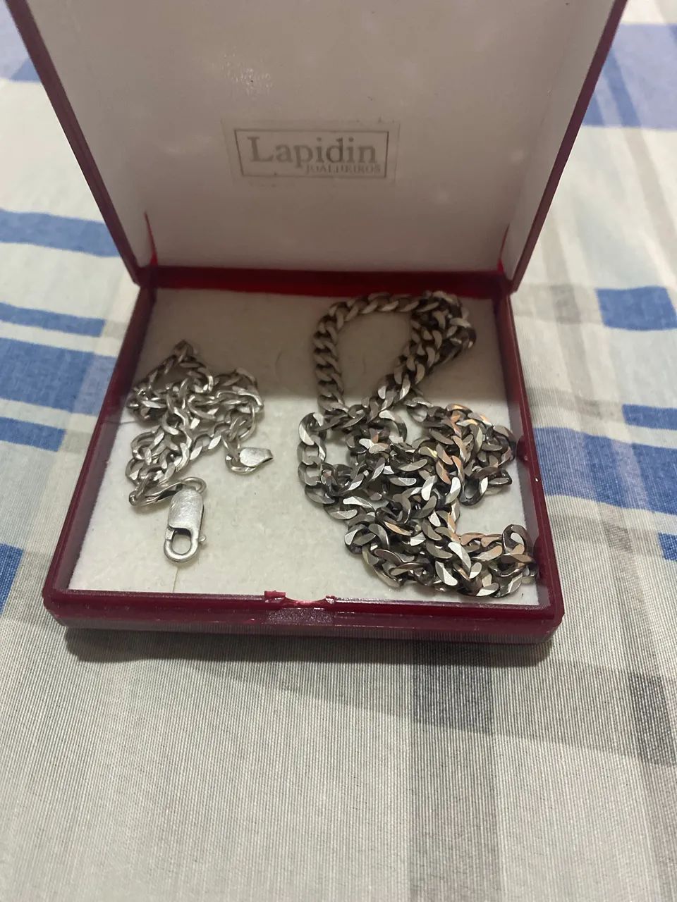 Corrente cordão, pulseira de prata 925 - Foto 5