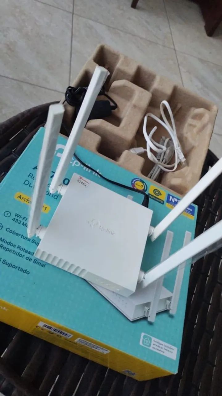 Roteador 4 antenas 