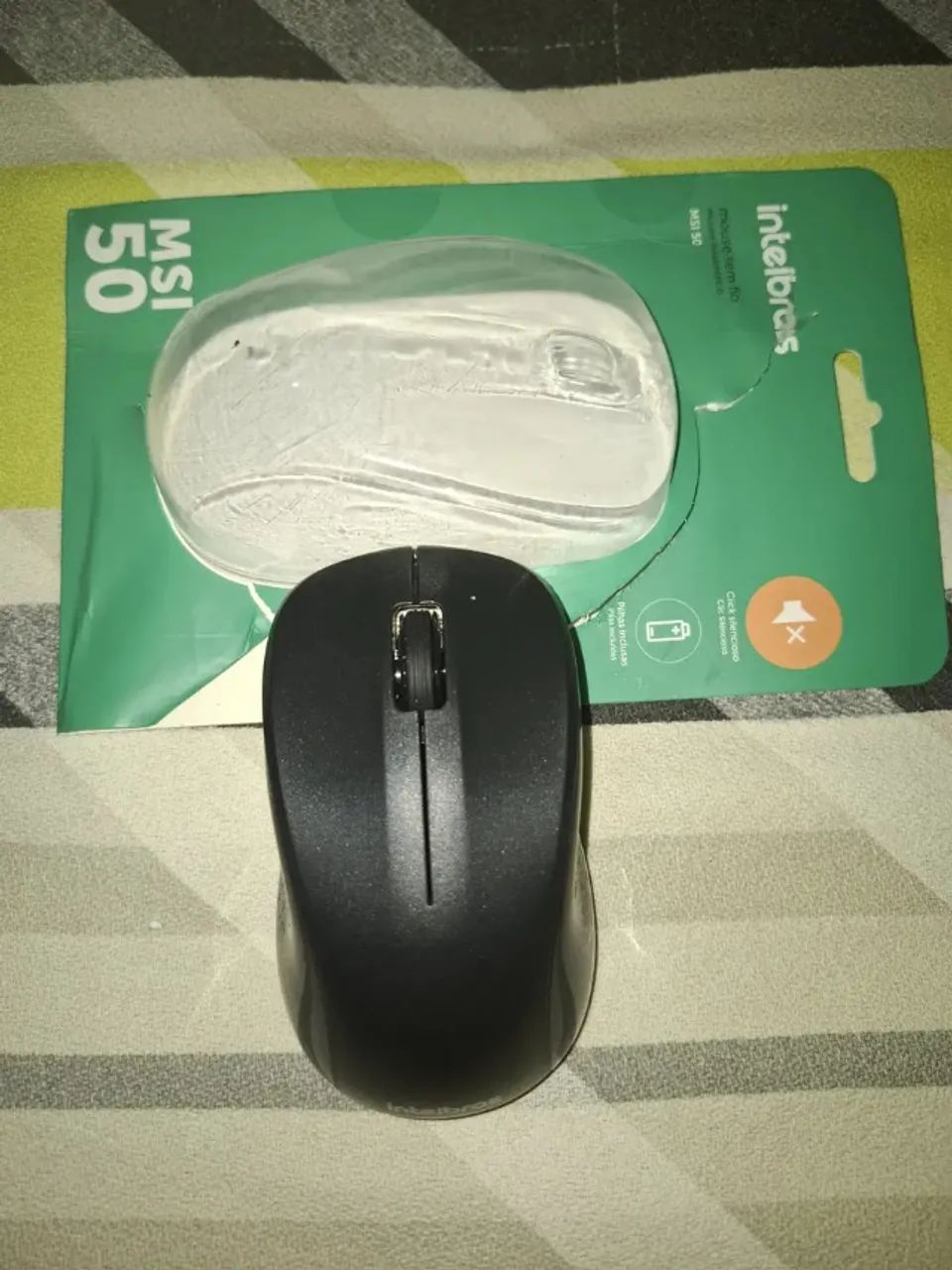 Mouse Sem Fio Intelbras MSI50, clique silencioso - Foto 6