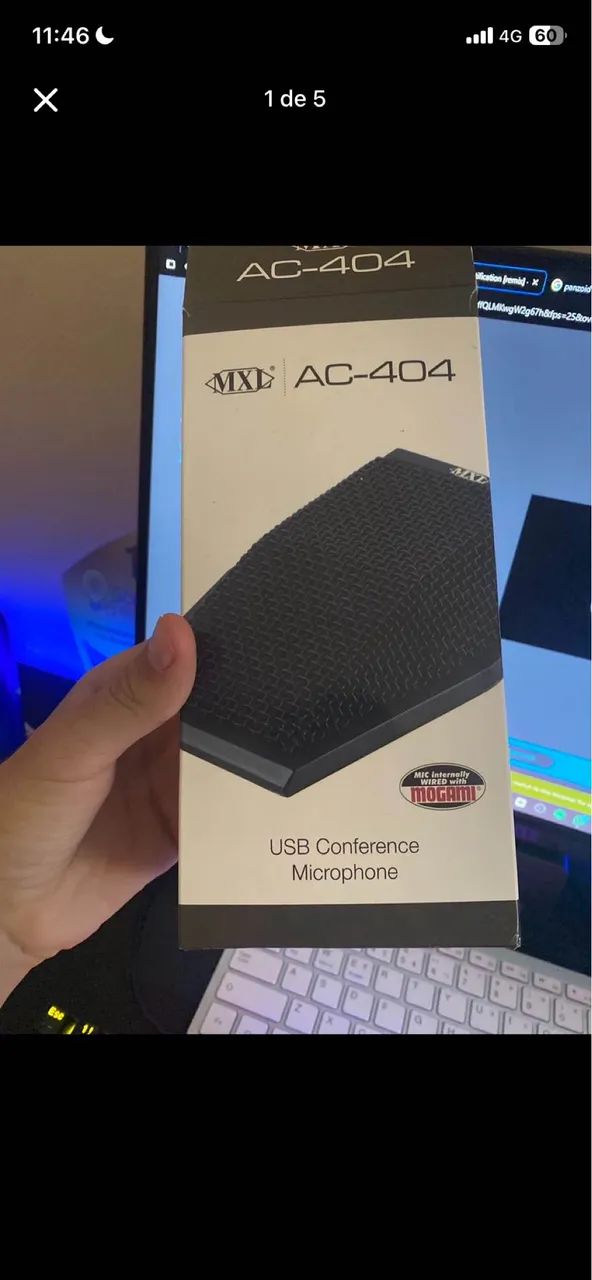 Microfone de mesa - Foto 5