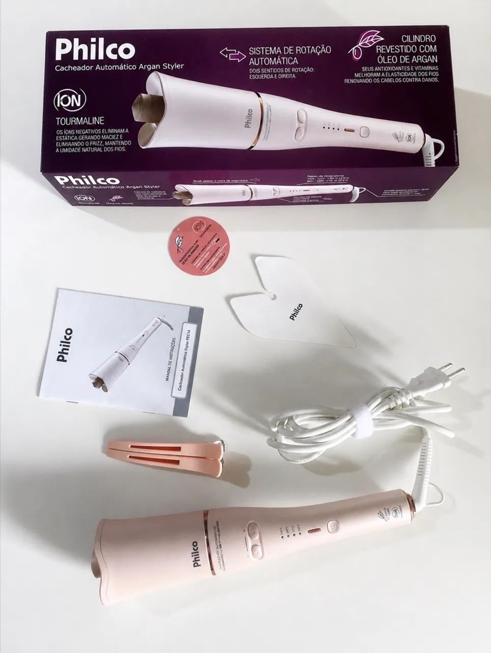 Cacheador Automático Philco Argan Styler - Rosa - Foto 2