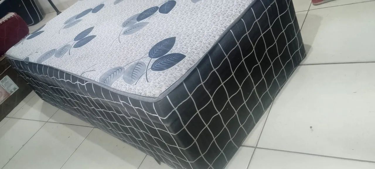 Cama Box Solteiro D28 Semi Nova - Espuma (ENTREGA GRÁTIS) - Foto 3